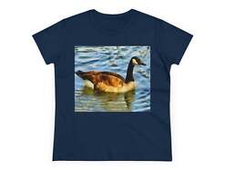 Canadian Geese Women's Midweight Cotton Tee