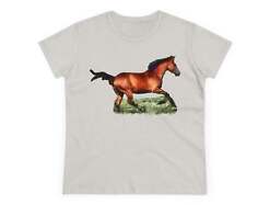 Horse 'Sam' Women's Midweight Cotton Tee