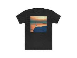 Kastro Sunset (Sifnos, Greece) Men's Fitted Cotton Crew Tee
