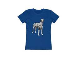 Great Dane 'Zeus' Women's Slim FIt Ringspun Cotton T-Shirt
