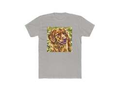 Nova Scotia Duck Tolling Retriever - Men's Fitted Cotton Crew Tee