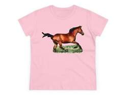 Horse 'Sam' Women's Midweight Cotton Tee