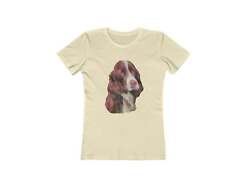 English Springer Spaniel - Women's Slim Fit Ringspun Cotton T-Shirt