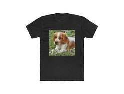 Welsh Springer Spaniel Men's Fitted Cotton Crew Tee