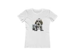 Spinone Italiano - Women's Slim Fit Ringspun Cotton T-Shirt