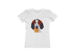 Treeing Walker Coonhound - Women's Slim Fit Ringspun Cotton T-Shirt