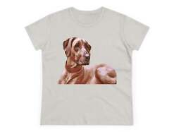 Rhodesian Ridgeback 'Thor' Women's Midweight Cotton Tee