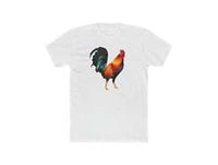 Rooster 'Silas' Men's Fitted Cotton Crew Tee
