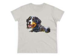 Bernese Mountain Dog Women's Midweight Cotton Tee