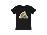Yellow Labrador Retriever - Women's Slim Fit Ringspun Cotton T-Shirt