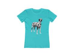 Great Dane 'Zeus' Women's Slim FIt Ringspun Cotton T-Shirt