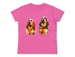 Bloodhounds 'Bear & Bubba' Women's Midweight Cotton Tee