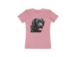 Labrador Retriever 'Rizzo' Women's Slim Fit Ringspun Cotton T-Shirt