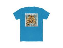 Fat Cat - Men's Fitted Cotton Crew Tee