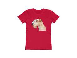 Lakeland Terrier Women's Slim Fit Ringspun Cotton T-Shirt
