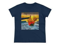 Sifnos Happy Hour - Women's Midweight Cotton Tee
