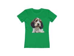 Petit Basset Griffon Vendeen Women's Slim FIt Ringspun Cotton T-Shirt