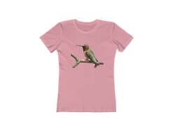 Humming Bird 'Cheeky' Women's Slim Fit Ringspun Cotton T-Shirt