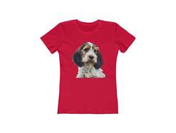 Petit Basset Griffon Vendeen Women's Slim FIt Ringspun Cotton T-Shirt
