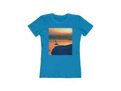 Kastro Sunset (Sifnos, Greece) - Women's Slim Fit Ringspun Cotton T-Sh