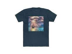 Greek Islands - Aegean Enchantment - Men's Fitted Cotton Crew Tee