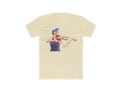 Violin 'The Bowist' Men's Fitted Cotton Crew Tee