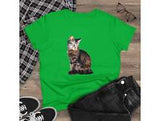 Cats of Greece 'Teris from Tinos' Women's Midweight Cotton Tee