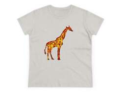 Giraffe 'Camile' Women's Midweight Cotton Tee