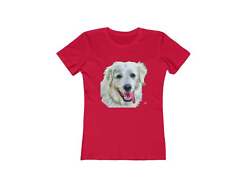 Great Pyrenees  Women's Slim Fit Ringspun Cotton T-Shirt