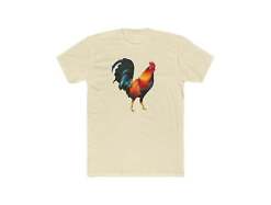 Rooster 'Silas' Men's Fitted Cotton Crew Tee