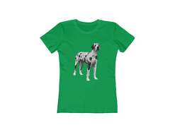 Great Dane 'Zeus' Women's Slim FIt Ringspun Cotton T-Shirt