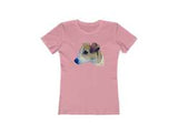 Parson Jack Russell Terrier - Women's Slim Fit Ringspun Cotton T-Shirt