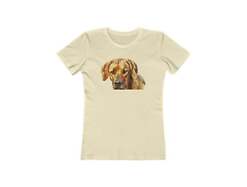 Rhodesian Ridgeback 'Zulu' - Women's Slim Fit Ringspun Cotton T-Shirt