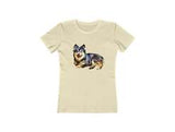 Finnish Lapphund - Women's Slim Fit Ringspun Cotton T-Shirt