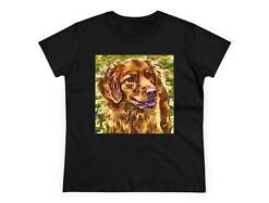 Nova Scotia Duck Tolling Retriever Women's Midweight Cotton Tee