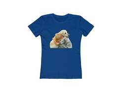 Yellow Labrador Retriever - Women's Slim Fit Ringspun Cotton T-Shirt