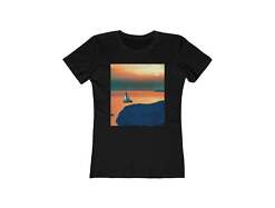Kastro Sunset (Sifnos, Greece) - Women's Slim Fit Ringspun Cotton T-Sh