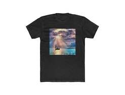 Greek Islands - Aegean Enchantment - Men's Fitted Cotton Crew Tee
