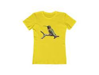 Humming Bird 'Cheeky' Women's Slim Fit Ringspun Cotton T-Shirt