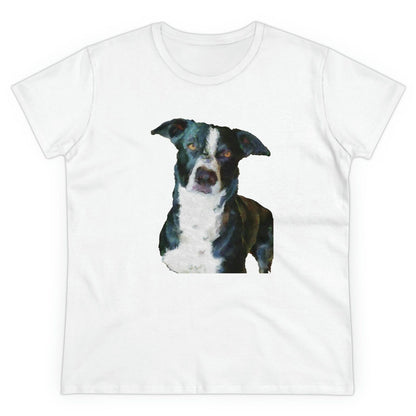 McNab Shepherd Women's Midweight Cotton Tee (Color: White)