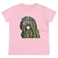 Puli 'Marlee' Women's Midweight Cotton Tee (Color: Light Pink)