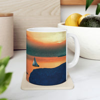 Kastro Sunset (Sifnos, Greece) Ceramic Mug 11oz