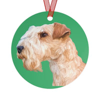 Lakeland Terrier Metal Ornaments