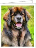 Leonberger - Leo - Set of 6 Notecards with Envelopes by Doggylips