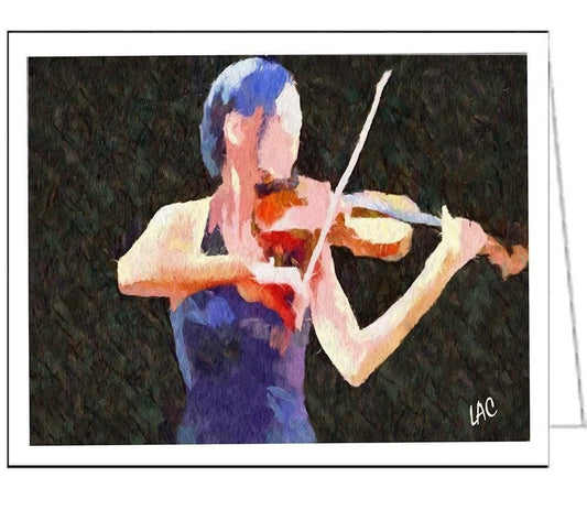 The Bowist - Set of 6 Blank Notecards & Enveolopes by DoggyLips.Com by Doggylips ™
