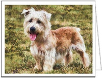 Glen of Imaal Terrier - Set of 6 Blank Notecards by Doggylips