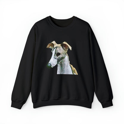 Whippet &#39;Simba; Unisex 50/50 Crewneck Sweatshirt